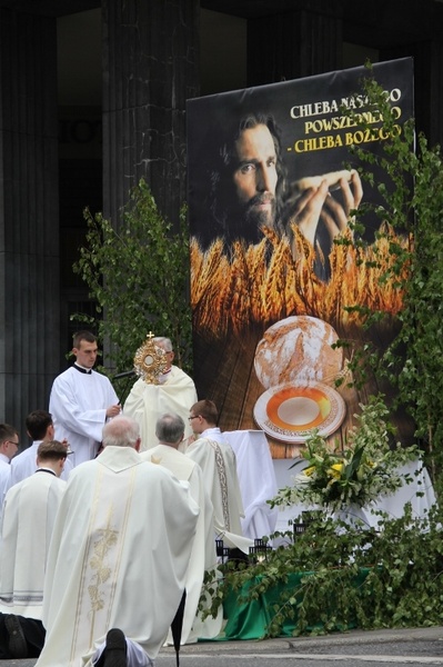 Procesja Bożego Ciała w Katowicach - 2016 r.