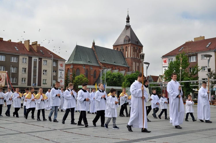 Boże Ciało w Koszalinie