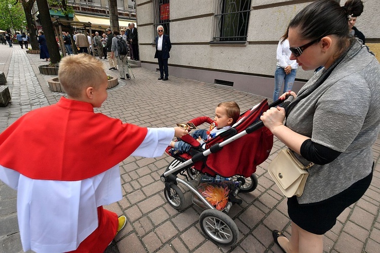 Boże Ciało 2016 - procesja w Zakopanem 