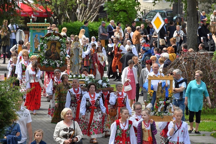 Boże Ciało 2016 - procesja w Zakopanem 