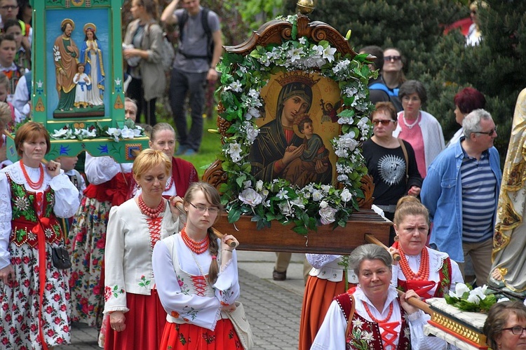 Boże Ciało 2016 - procesja w Zakopanem 