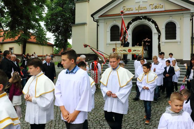 Boże Ciało 2016 - procesja w Czernichowie