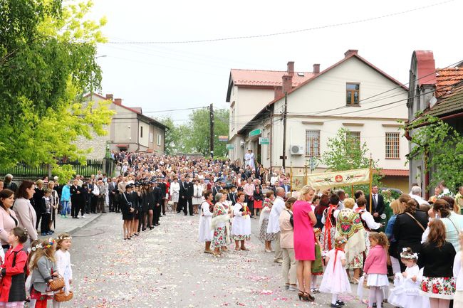 Boże Ciało 2016 - procesja w Czernichowie