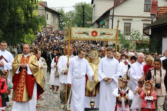 Boże Ciało 2016 - procesja w Czernichowie