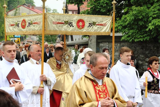 Boże Ciało 2016 - procesja w Czernichowie