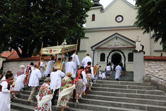 Boże Ciało 2016 - procesja w Czernichowie