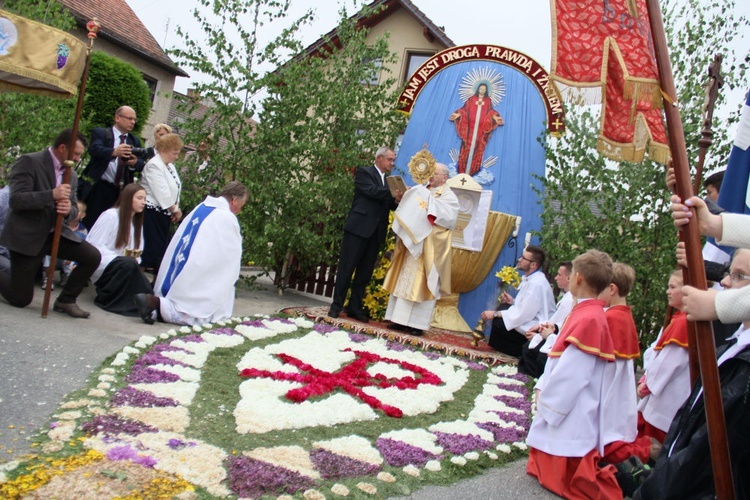 Kwietne Boże Ciało w Olszowej