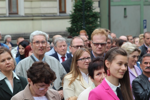 Procesja Bożego Ciała w parafii św. Marii Magdaleny w Cieszynie