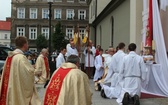 Procesja Bożego Ciała w parafii św. Marii Magdaleny w Cieszynie