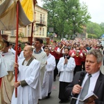 Procesja Bożego Ciała w parafii św. Marii Magdaleny w Cieszynie