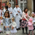 Procesja Bożego Ciała w parafii św. Marii Magdaleny w Cieszynie