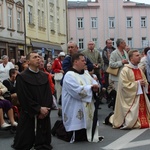 Procesja Bożego Ciała w parafii św. Marii Magdaleny w Cieszynie