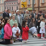 Procesja Bożego Ciała w parafii św. Marii Magdaleny w Cieszynie