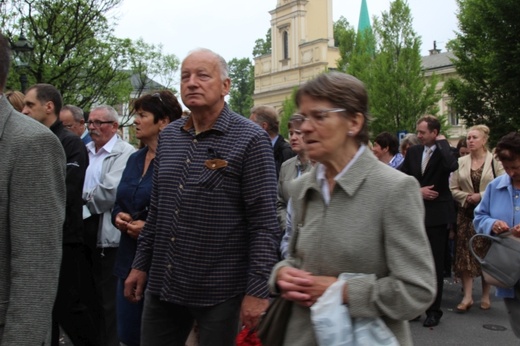 Procesja Bożego Ciała w parafii św. Marii Magdaleny w Cieszynie