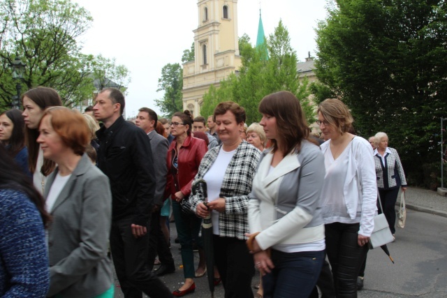 Procesja Bożego Ciała w parafii św. Marii Magdaleny w Cieszynie