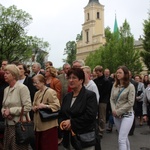 Procesja Bożego Ciała w parafii św. Marii Magdaleny w Cieszynie