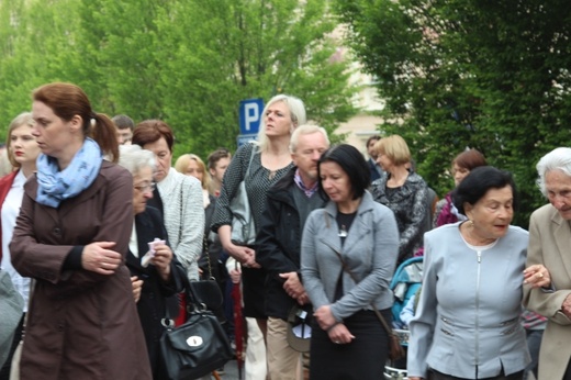 Procesja Bożego Ciała w parafii św. Marii Magdaleny w Cieszynie