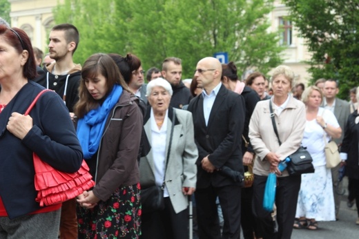 Procesja Bożego Ciała w parafii św. Marii Magdaleny w Cieszynie