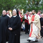 Procesja Bożego Ciała w parafii św. Marii Magdaleny w Cieszynie