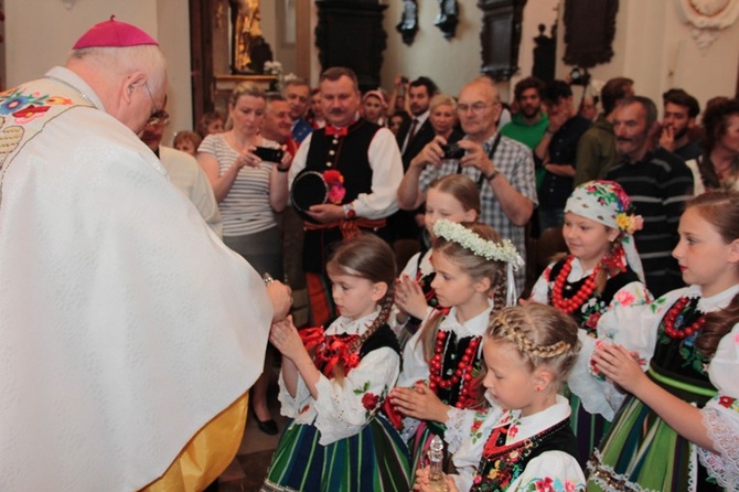 Boże Ciało w Łowiczu - Eucharystia