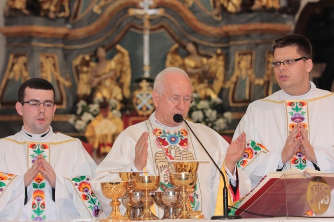 Boże Ciało w Łowiczu - Eucharystia