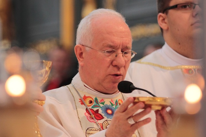 Boże Ciało w Łowiczu - Eucharystia