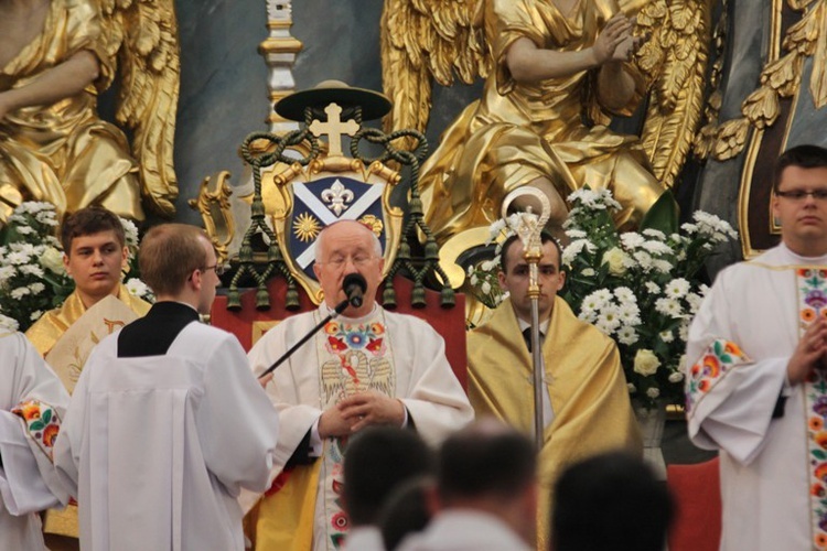 Boże Ciało w Łowiczu - Eucharystia