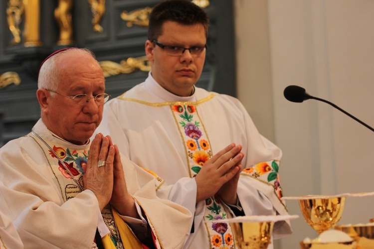 Boże Ciało w Łowiczu - Eucharystia