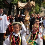 Boże Ciało w Łowiczu - Procesja