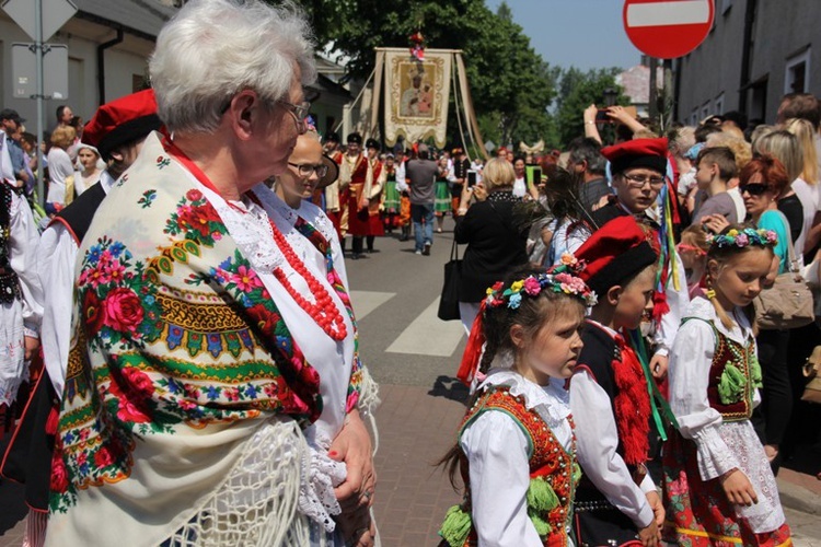 Boże Ciało w Łowiczu - Procesja