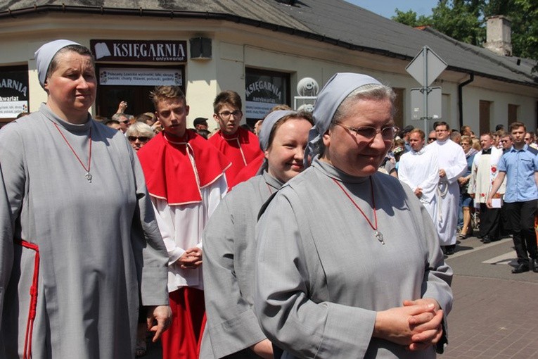 Boże Ciało w Łowiczu - Procesja