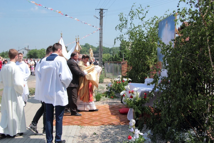 Procesja Bożego Ciała w Oporowie