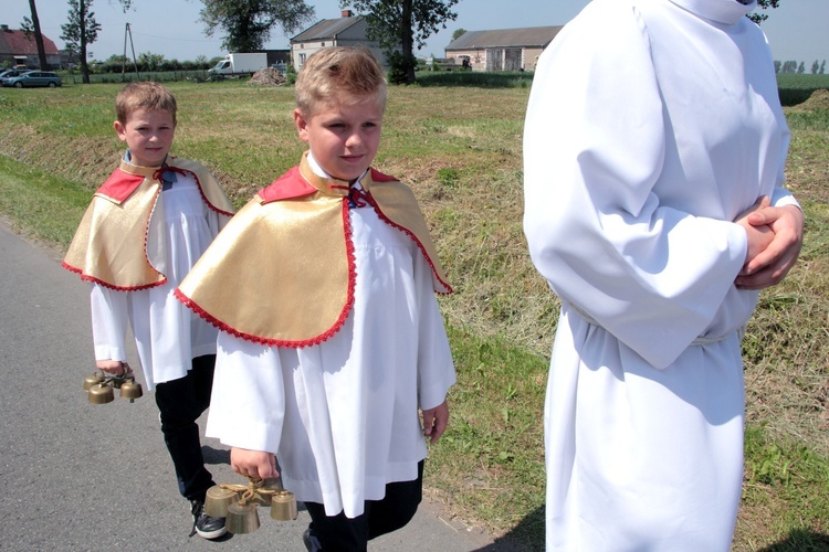 Procesja Bożego Ciała w Oporowie