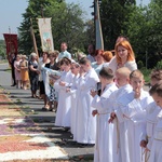 Procesja Bożego Ciała w Oporowie