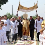 Procesja Bożego Ciała w Oporowie