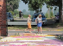 Procesja Bożego Ciała w Oporowie