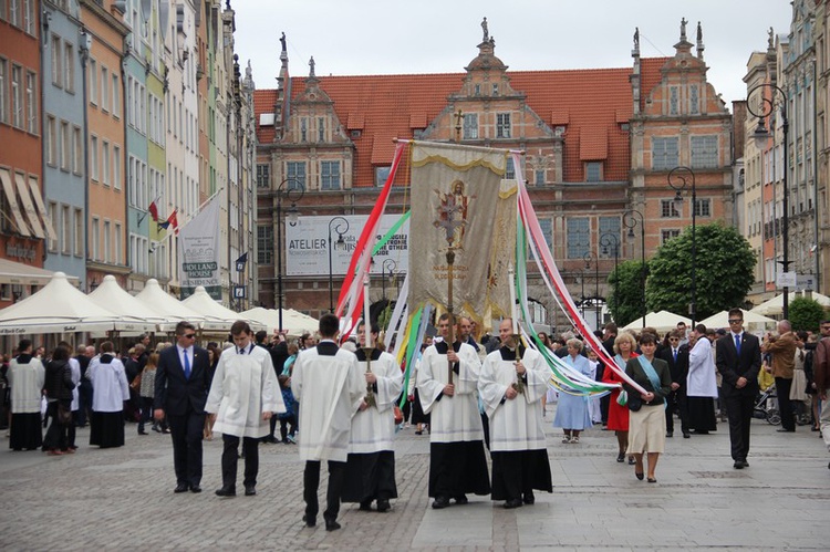 Uroczystość Bożego Ciała w Gdańsku