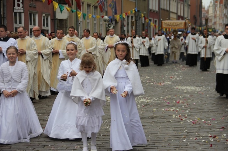 Uroczystość Bożego Ciała w Gdańsku