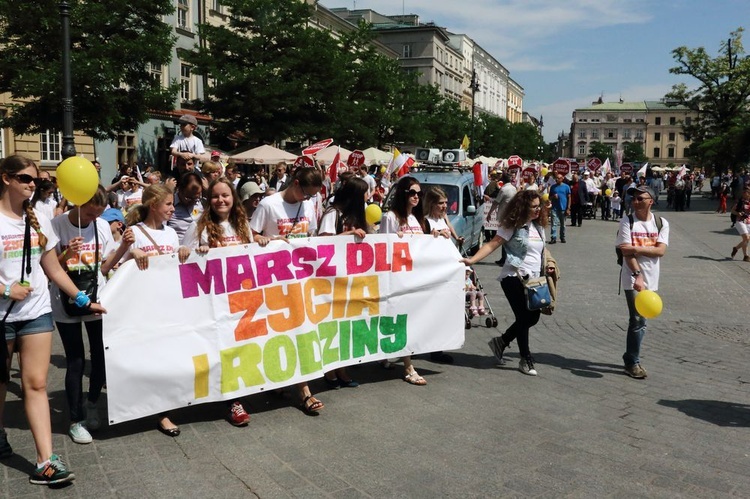 IV Marsz dla Życia i Rodziny - Kraków 2016