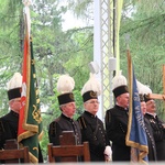 Nabożeństwo majowe na pielgrzymce w Piekarach Śląskich