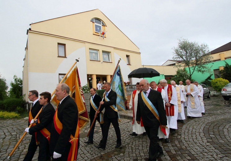 Abp Mieczysław Mokrzycki w Siemianowicach Śląskich-Bańgowie