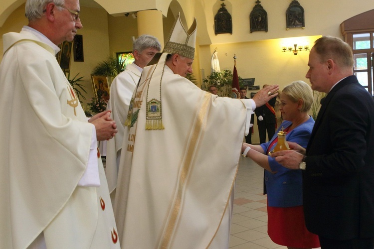 Abp Mieczysław Mokrzycki w Siemianowicach Śląskich-Bańgowie