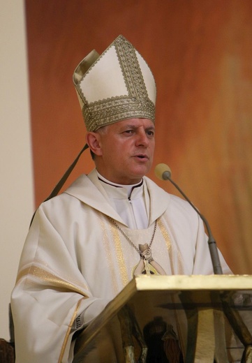 Abp Mieczysław Mokrzycki w Siemianowicach Śląskich-Bańgowie