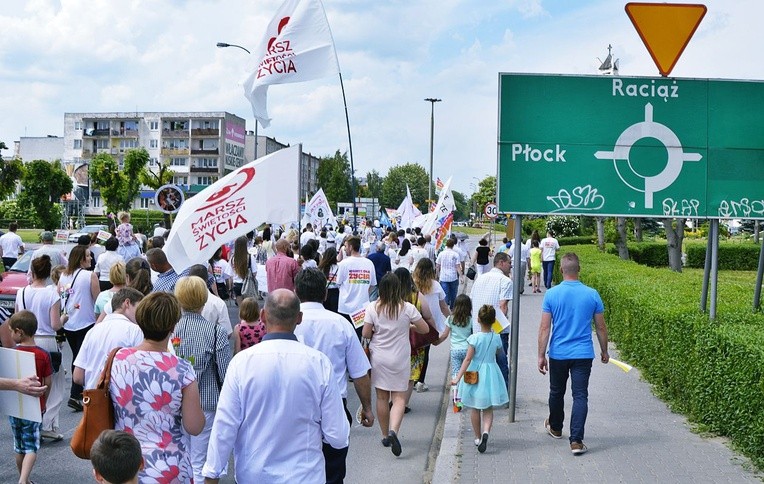 Marsz dla Życia i Rodziny w Płońsku