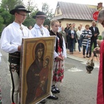 Peregrynacja symboli ŚDM w Czarnym Dunajcu - cz.1