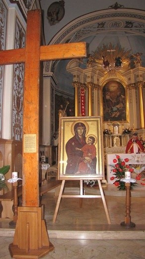 Peregrynacja symboli ŚDM w Czarnym Dunajcu - cz.1