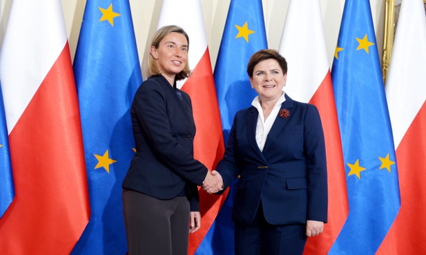 Szydło i Mogherini m.in. o ruchu bezwizowym z UE
