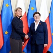 Szydło i Mogherini m.in. o ruchu bezwizowym z UE