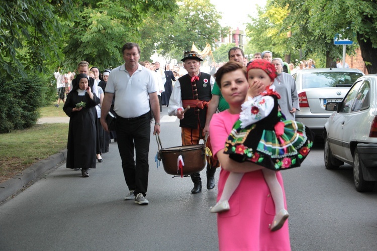 Zakończenie oktawy Bożego Ciała w Łowiczu