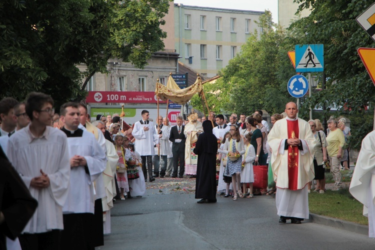 Zakończenie oktawy Bożego Ciała w Łowiczu